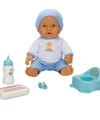 1030141 Sesli Bebelou Tuvalet Zamanı Bebek Seti 32 cm -Sunman
