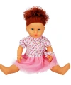 1060011 Lila Sesli Saçlı Et Bebek 60 cm