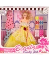 207 Ayakkabı Setli Candy Girl Bebek -Efe Toys