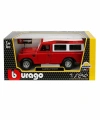 22063 Land Rover Series II Model Araba 1:24 Kırmızı -Sunman