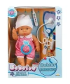 30111 Bebelou Doktor Zamanı Sesli Bebek Seti 35 cm -Sunman(Ürün oyuncaktır)