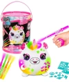 45523 Airbrush Peluş Neon Boyama Seti -Sunman