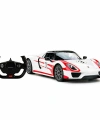 70710 1:14 Uzaktan Kumandalı Porsche 918 Spyder Weissach Işıklı Araba 32 cm