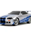 9772 SUN-SIM-JDA-RC ARABA 1 24 FAST FURIOUS NISSAN SKYLINE GTR 2 4 GHZ FASTF
