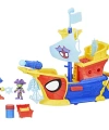 G0666 Spidey ve İnanılmaz Arkadaşları Webs Ahoy Bubble Ship +3 yaş