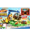 HTP18 Hot Wheels Monster Trucks Arenada Rhinomite Mücadelesi