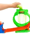 JMK91 Hot Wheels Monster Trucks Mutant Kaosu Çemberde Yarış Oyun Seti