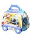 JND-6801 Taşıma Araba Çantalı Hareketli Pilli Kedi Set -Vardem Oyuncak
