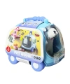 JND-6802 Taşıma Araba Çantalı Hareketli Pilli Köpek Set -Vardem Oyuncak