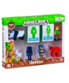 PMI/MC22270 MİNECRAFT 3D TOPPEEZ 8Lİ DELUXE FİGÜR SETİ SERİ 2 ASORTİ