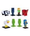 PMI/MC22270 MİNECRAFT 3D TOPPEEZ 8Lİ DELUXE FİGÜR SETİ SERİ 2 ASORTİ
