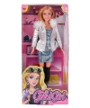 WG-66770 Parlak Elbiseli Ceketli Bebek 29 cm -Vardem
