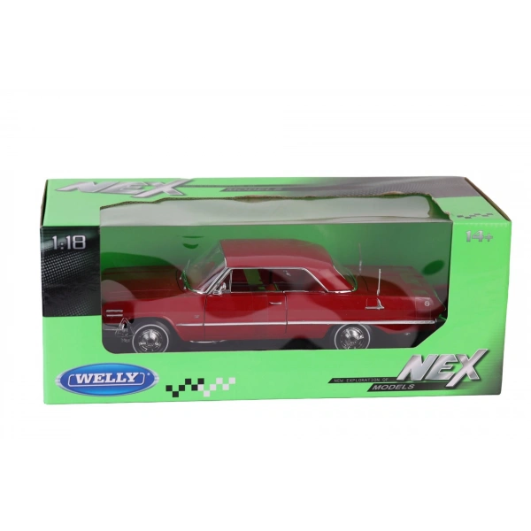 19865 WELLY 1 18 1963 CHEVROLET IMPALA HA