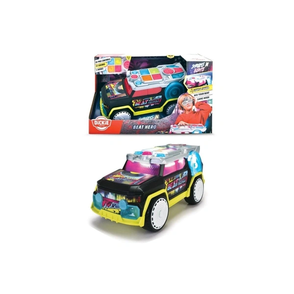 203767001 Dickie Beat Hero

freewheel, light, sound, music, 3 modes: free play-