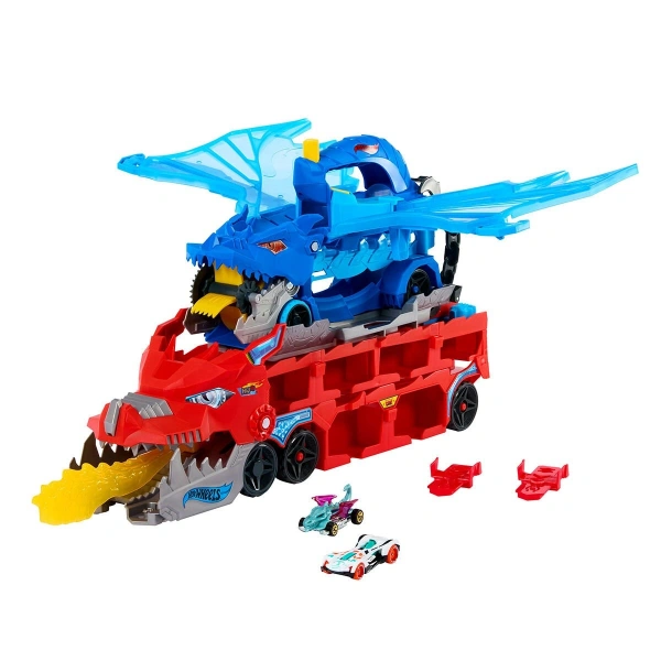JBM72 Hot Wheels Ultimate Dual Dragon Transporter