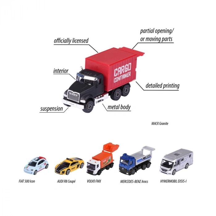 8503000002 City Premium Vehicles 6-asst