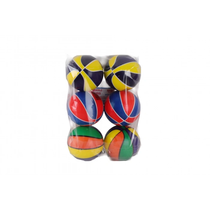 BÜYÜK STRES TOPU 10 CM 6LI PAKET