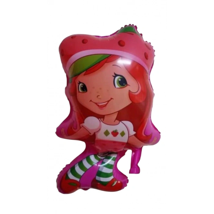 Folyo Balon 50li paketler cilek kız