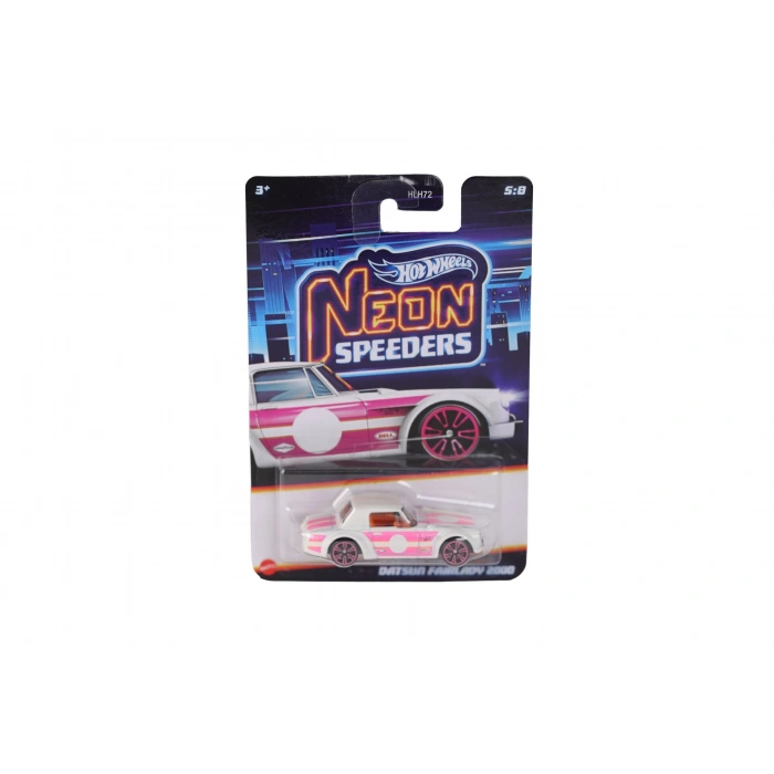 HLH72 Hot Wheels Neon Yarışlar Temalı Arabalar