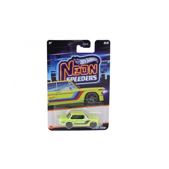 HLH72 Hot Wheels Neon Yarışlar Temalı Arabalar