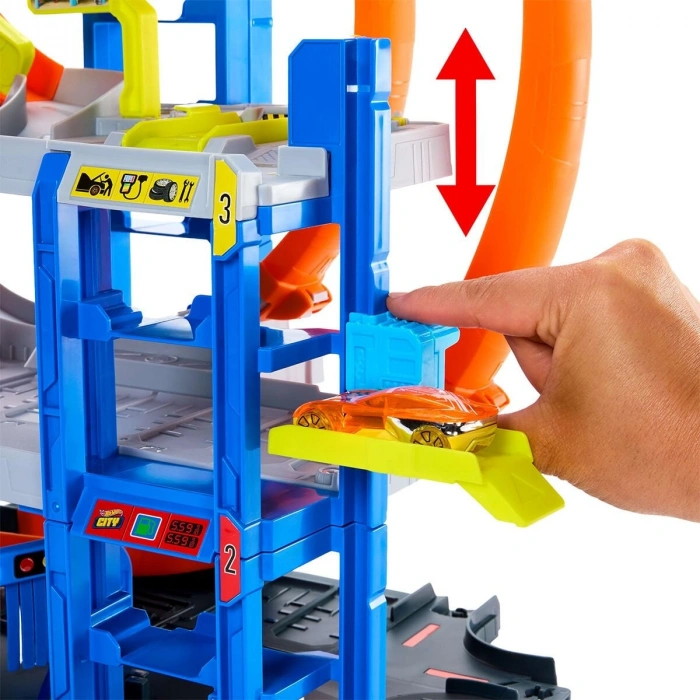 JBM74 Hot Wheels Mega Loop Garaj