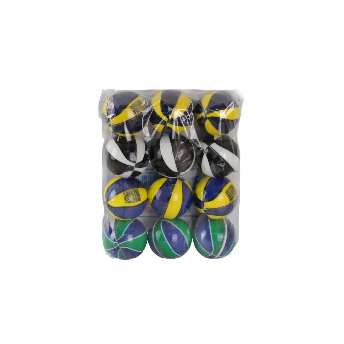MİNİ STRES TOPU 6 3 CM 12Lİ PAKET