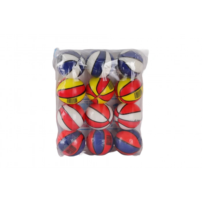 MİNİ STRES TOPU 6 3 CM 12Lİ PAKET