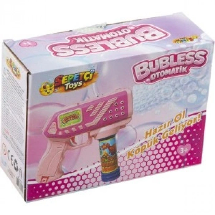 OTOMATİK PEMBE KÖPÜK TABANCASI 2919