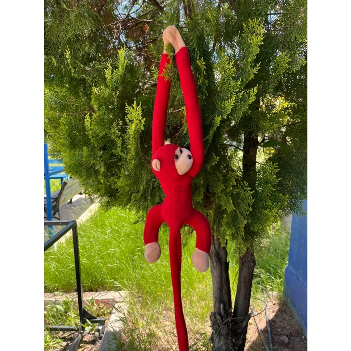 Peluş Maymun 90 cm, Elleri yapışan Sevimli