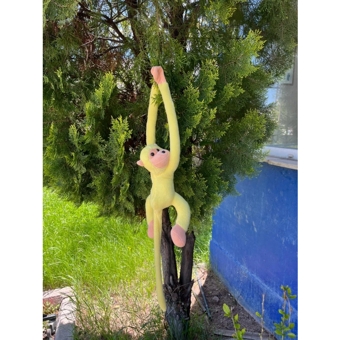 Peluş Maymun 90 cm, Elleri yapışan Sevimli