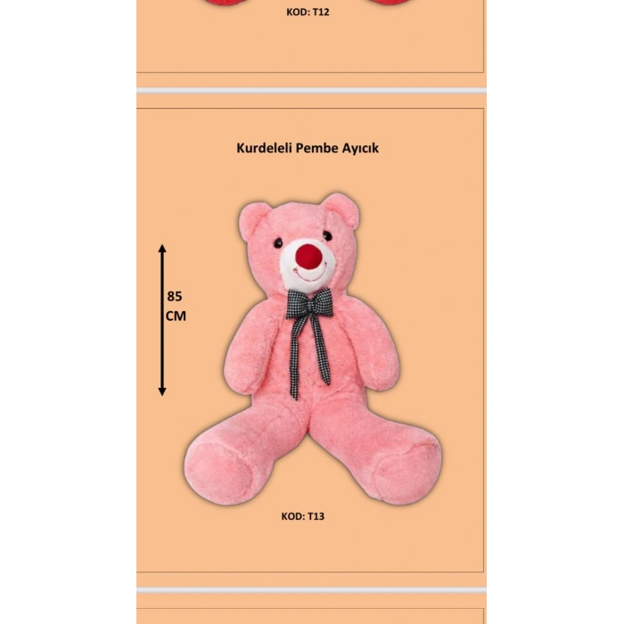 sevimli peluş ayı 85 cm
