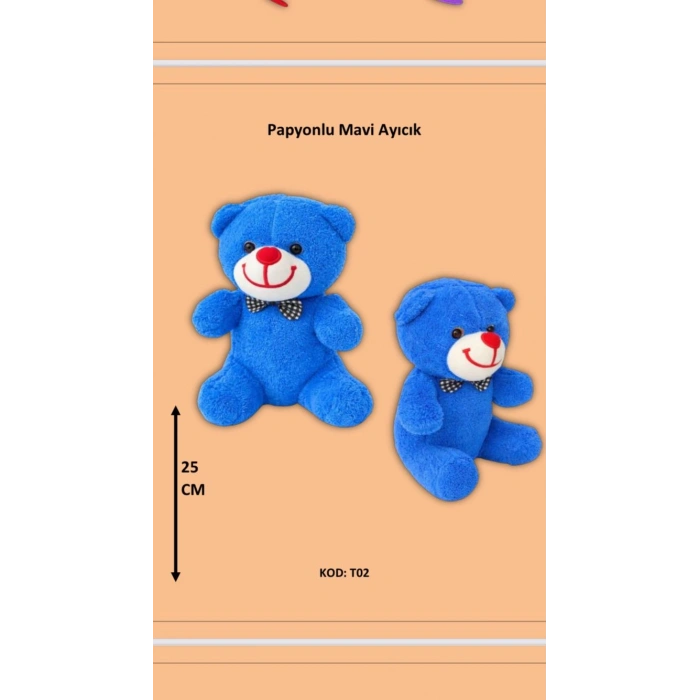 sevimli peluş ayı25 cm