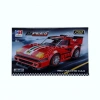 200 parça kırmızı araba robot lego set