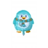 Folyo Balon 50li paketler mavi penguen