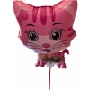 Folyo Balon 50li paketler pembe kedi