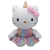HKT17000 Hello Kitty Unicorn Kostümlü Pelüş 24355