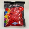 Kalpli balon kırmızı