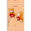 sevimli peluş ayı 35 cm