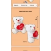sevimli peluş ayı 35 cm