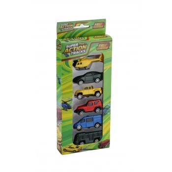 ER-256 FAST WHEELS SUPER ACTION TRACKS 6LI SET 40LI