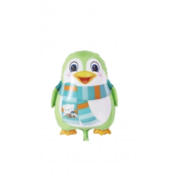 Folyo Balon 50li paketler yeşil penguen