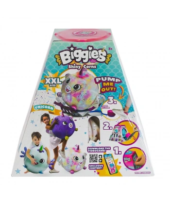 72292 Peluş Biggies Shinycorns Rainbow Unicorn Size XXL