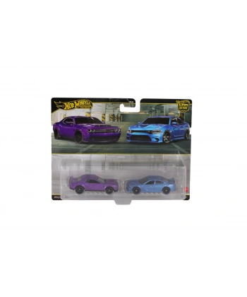 HBL96 Hot Wheels 2li Premium Araba Seti / 8 adet koli ile satılır. Koli fiyatıdır.