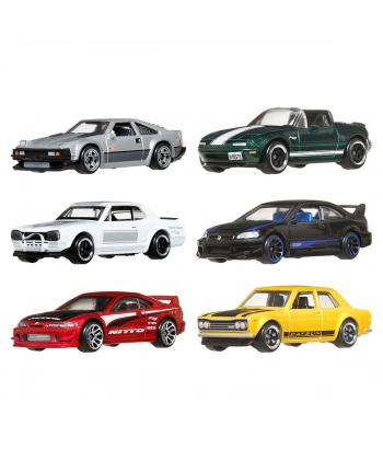 JBY77 Hot Wheels Japon Temalı Çoklu Arabalar