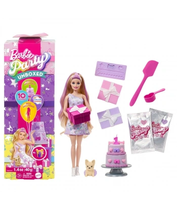 JFG68 Barbie Party Unboxed Köpeğimin Doğum Günü Serisi