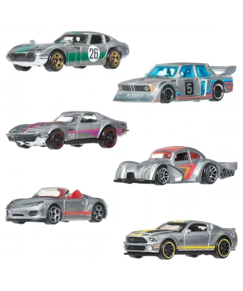 JLB26 Hot Wheels Zamac Temalı 6lı Araç Paketi 1:64