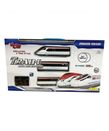 LE-2934A-11 40PCS IŞIKLI 308CM HIZLI TREN SET