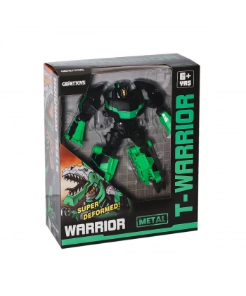 LJ1653 Metal Gövdeli Dönüşebilen Robot -Gepettoys