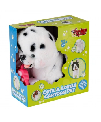 PR66022-25 Yürüyen Tasmalı Peluş Köpek