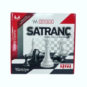 Ahşap satranç takımı